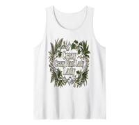 Funny Plant Lover Quote Crazy Plant Lady Humor Tank Top