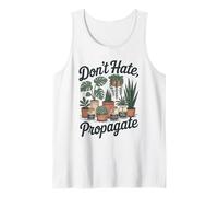 Funny Plant Lover Vintage Gardening Nature Lover Vibes Tank Top
