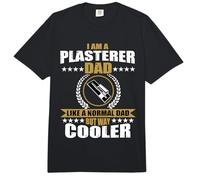 Funny Plasterer Dad Outfit Bricklayer Fathers Day Mason Comfort Colors Adult Heavyweight T-Shirt