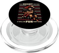 Funny Play Rugby They Said It Will Fun Be Bokke World PopSockets PopGrip for MagSafe
