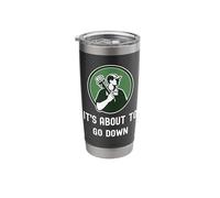 Funny Plumber It's About to Go Down Funny Plumbing Stainless Steel Insulated Tumbler