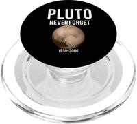 Funny Pluto Never Forget 1930-2006 T-shirt PopSockets PopGrip for MagSafe