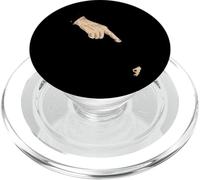 Funny Pointing Finger Circle Gotcha Game Sarcastic Humor PopSockets PopGrip for MagSafe