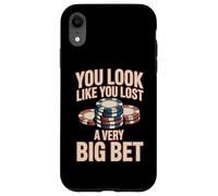 Funny Poker Player Chips Card Game Gambler Bluff Bet Casino Case for iPhone XR