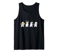 Funny Polar Bear Back to School Teacher Student Tank Top