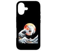 Funny Polar Bear Emerging From Ocean Waves Case for iPhone 17