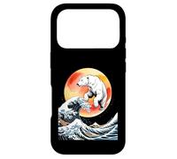 Funny Polar Bear Emerging From Ocean Waves Case for iPhone 17 Pro