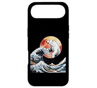 Funny Polar Bear Emerging From Ocean Waves Case for iPhone Air