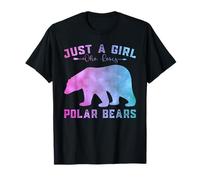 Funny Polar Bears Lover Just a Girl Who Loves Polar Bears T-Shirt