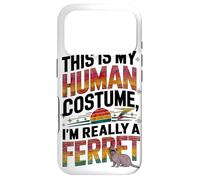 Funny Polecat This Is My Human Costume Im Really A Ferret Case for iPhone 17 Pro