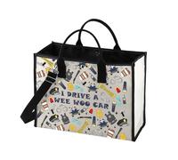 Funny Police Gift Cop Cosmetic Bag Police Officer Gift Police Grad Gift for Female (CAR TB)