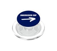 Funny Police Partner And Married To An Undercover Cop PopSockets PopGrip for MagSafe