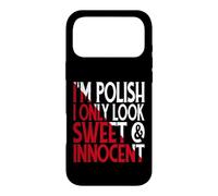 Funny Polish Woman Sweet Innocent Attitude Case for iPhone 17 Pro Max