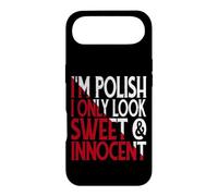 Funny Polish Woman Sweet Innocent Attitude Case for iPhone Air