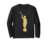 Funny Political Hypocrisy Design - Power and Faith Satire Ar Long Sleeve T-Shirt