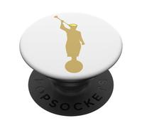 Funny Political Hypocrisy Design - Power and Faith Satire Ar PopSockets Adhesive PopGrip