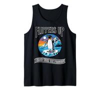 Funny Political Resist Stand Up with the Penguin Lover Gift Tank Top