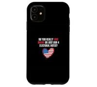 Funny Political Satire Maine Electoral Votes 2024 Election Case for iPhone 11