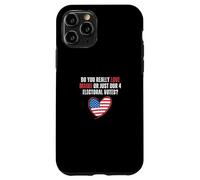 Funny Political Satire Maine Electoral Votes 2024 Election Case for iPhone 11 Pro