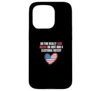 Funny Political Satire Maine Electoral Votes 2024 Election Case for iPhone 15 Pro