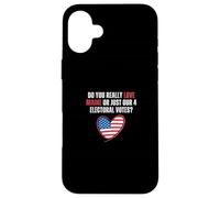 Funny Political Satire Maine Electoral Votes 2024 Election Case for iPhone 16 Plus