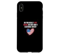 Funny Political Satire Maine Electoral Votes 2024 Election Case for iPhone XS Max