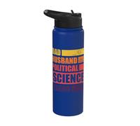 Funny Political Scientist Political Science Pol Sci Shirt Stainless Steel Insulated Water Bottle