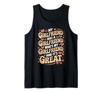 Funny Polyamory Pride Throuple LGBTQ Polyamorous People Tank Top