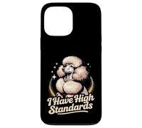 Funny Poodle I Have High Standards Case for iPhone 13 Pro Max