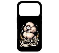 Funny Poodle I Have High Standards Case for iPhone 17 Pro