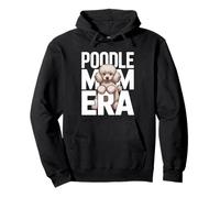 Funny Poodle Mom Era Cute Dog Lover Women Pullover Hoodie