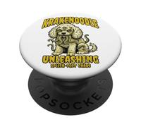 Funny Poodle Octopus Kraken Tentacle Dog Lover Humor PopSockets Adhesive PopGrip