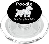 Funny Poodle Standard PopSockets PopGrip for MagSafe