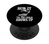 Funny Pool Billiards I dont always rub my tip PopSockets Adhesive PopGrip