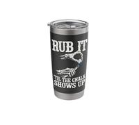 Funny Pool Billiards I Dont Always rub My tip Stainless Steel Insulated Tumbler