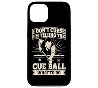 Funny Pool Billiards I'm telling the cue ball what to do Case for iPhone 13