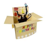 Funny Pop Birthday Card - Humor Greeting Surprise Card, Happy Celebration Message, Party Gift Bill | Funny Birthday Pop for Husband, Mom, Boy, Kids, Boyfriend, Girl, Wife