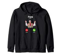 Funny Pope Leo XIV Is Calling Catholic Humor Mens Womens Zip Hoodie