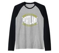 Funny Portland Portland Oregon Gifts Keep Portland Weird Raglan Baseball Tee