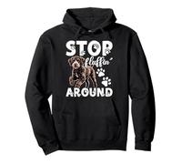 Funny Portuguese Water Dog Lover Gift for Dog Owners Pullover Hoodie