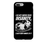 Funny Possum Insanity Quote Vintage Sarcastic Animal Humor Case for iPhone 7 Plus/8 Plus