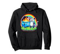 Funny Possum Rainbow Dumpster Fire Pullover Hoodie