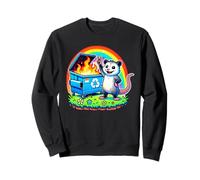Funny Possum Rainbow Dumpster Fire Sweatshirt