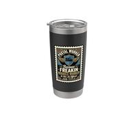Funny Postal Worker Miracle Worker Job Title Stainless Steel Insulated Tumbler