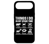 Funny Pot Bellied Pig Owner Spare Time Hobby Humor Case for iPhone Air