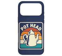 Funny Pot Head Retro Coffee Lover Caffeine Humor Java Case for iPhone 17 Pro Max