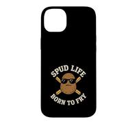 Funny Potato Meme Spud Life Couch Potato Humor Future Farmer Case for iPhone 14 Plus