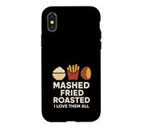Funny Potato Meme Spud Life Couch Potato Humor Future Farmer Case for iPhone X/XS