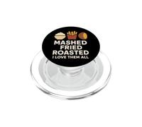 Funny Potato Meme Spud Life Couch Potato Humor Future Farmer PopSockets PopGrip for MagSafe