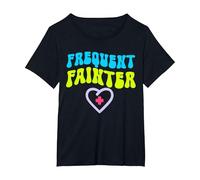 Funny pots postural Orthopedic tachycardia Syndrome Fainting T-Shirt, Women's Plus, Black, 2X